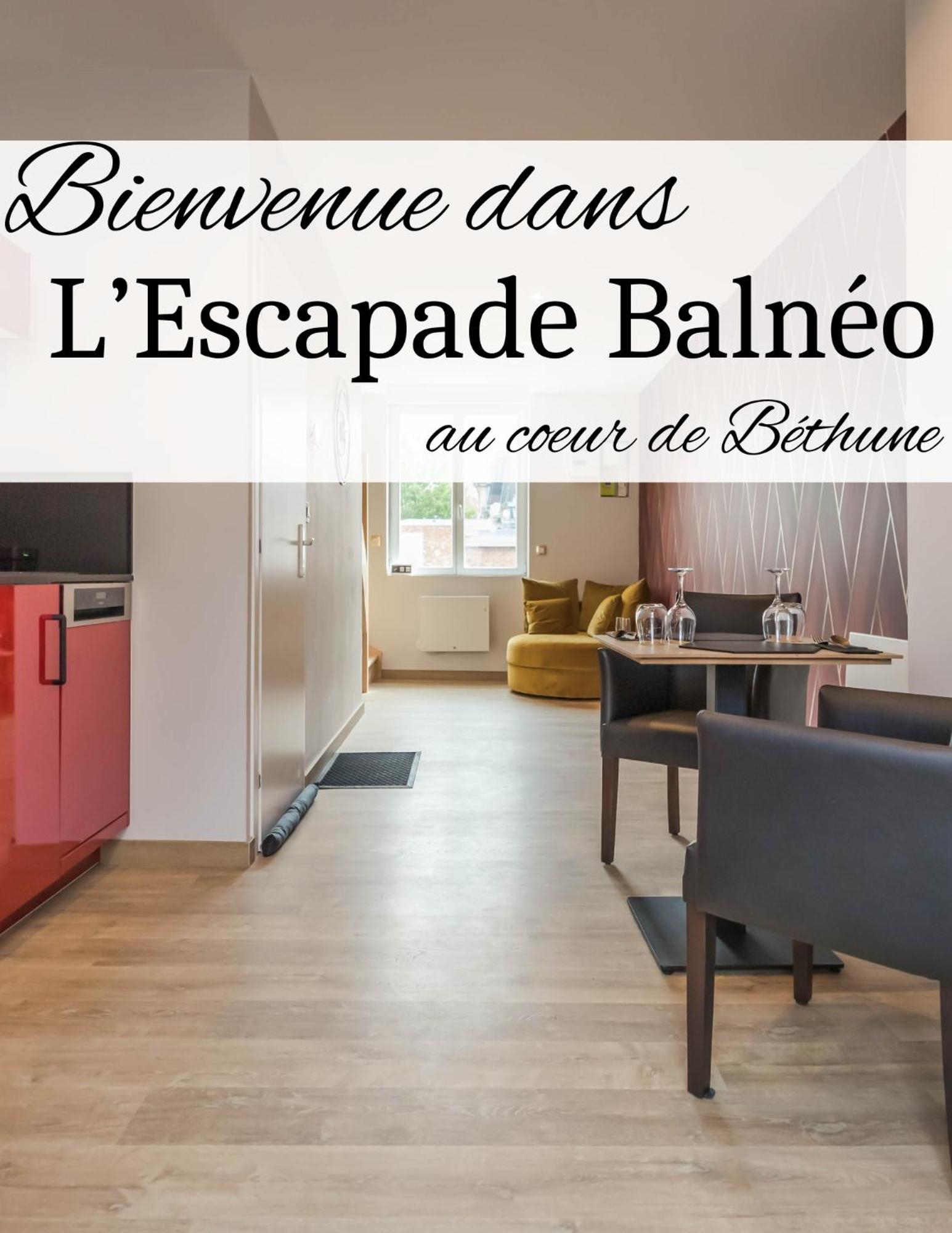 BéthuneL'Escapade Balneoアパートメント エクステリア 写真